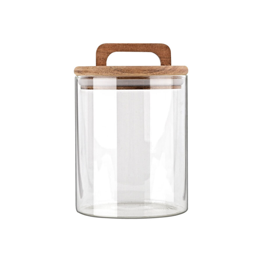 ESTIA ΔΟΧΕΙΟ ΑΠΟΘΗΚΕΥΣΗΣ ALLURE ΓΥΑΛΙΝΟ 650ml 10x10x14.8cm