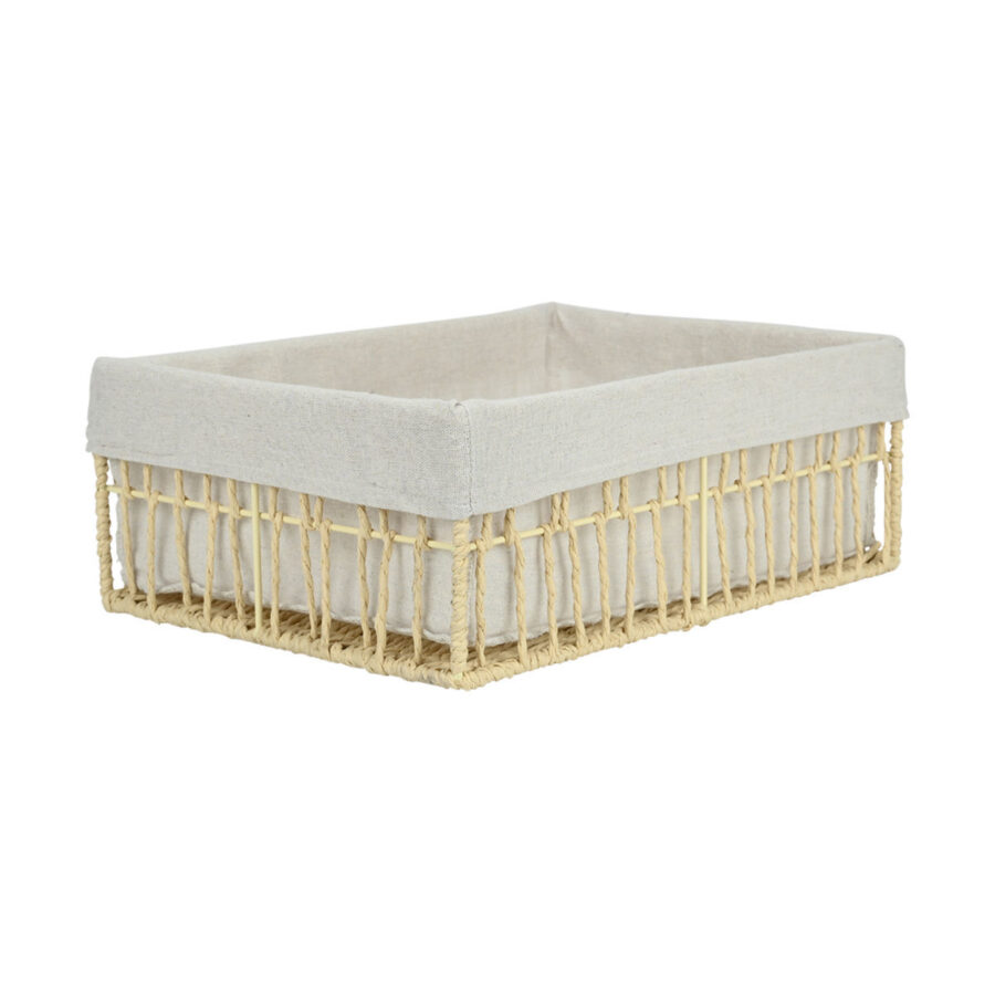 ESTIA ΚΑΛΑΘΙ ΑΠΟΘΗΚΕΥΣΗΣ & ΟΡΓΑΝΩΣΗΣ NEST 36×27×13cm ΜΠΕΖ