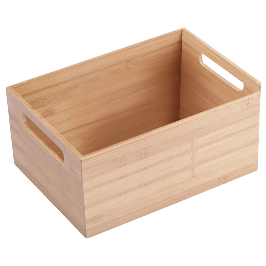 ESTIA ΚΟΥΤΙ ΟΡΓΑΝΩΣΗΣ BAMBOO ESSENTIALS ΜΕ ΛΑΒΕΣ 37x26x16.5cm ΣΤΟΙΒΑΖΟΜΕΝΟ
