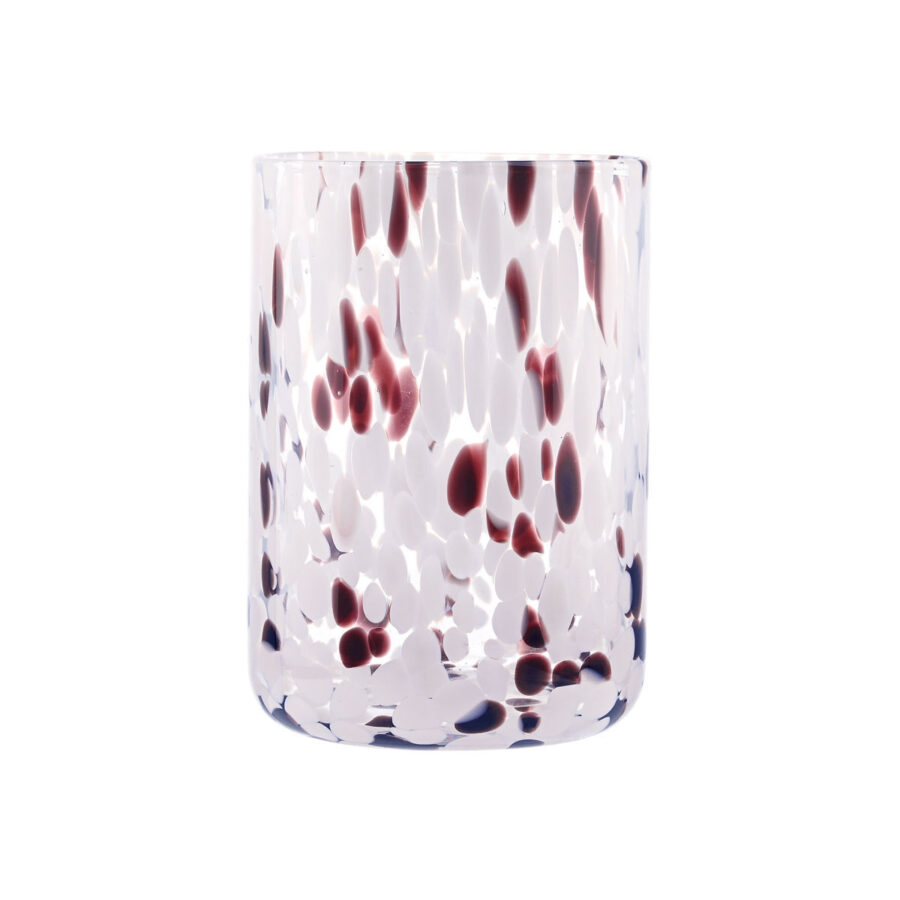ESTIA ΠΟΤΗΡΙ ΝΕΡΟΥ ΧΑΜΗΛΟ COLORBURST ΓΥΑΛΙΝΟ 360ml ΡΟΖ/ΜΟΒ