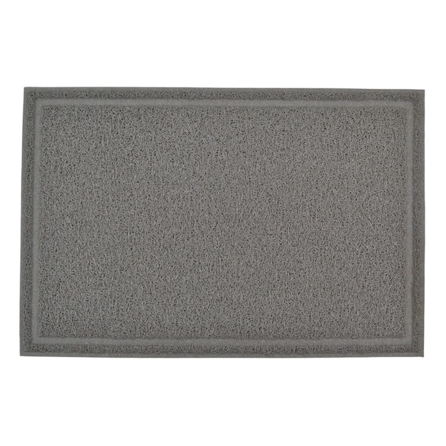 ΠΑΤΑΚΙ ΜΕ ΑΝΤΙΟΛΙΣΘΗΤΙΚΗ ΒΑΣΗ PVC 40x60εκ. ΓΚΡΙ ANKOR
