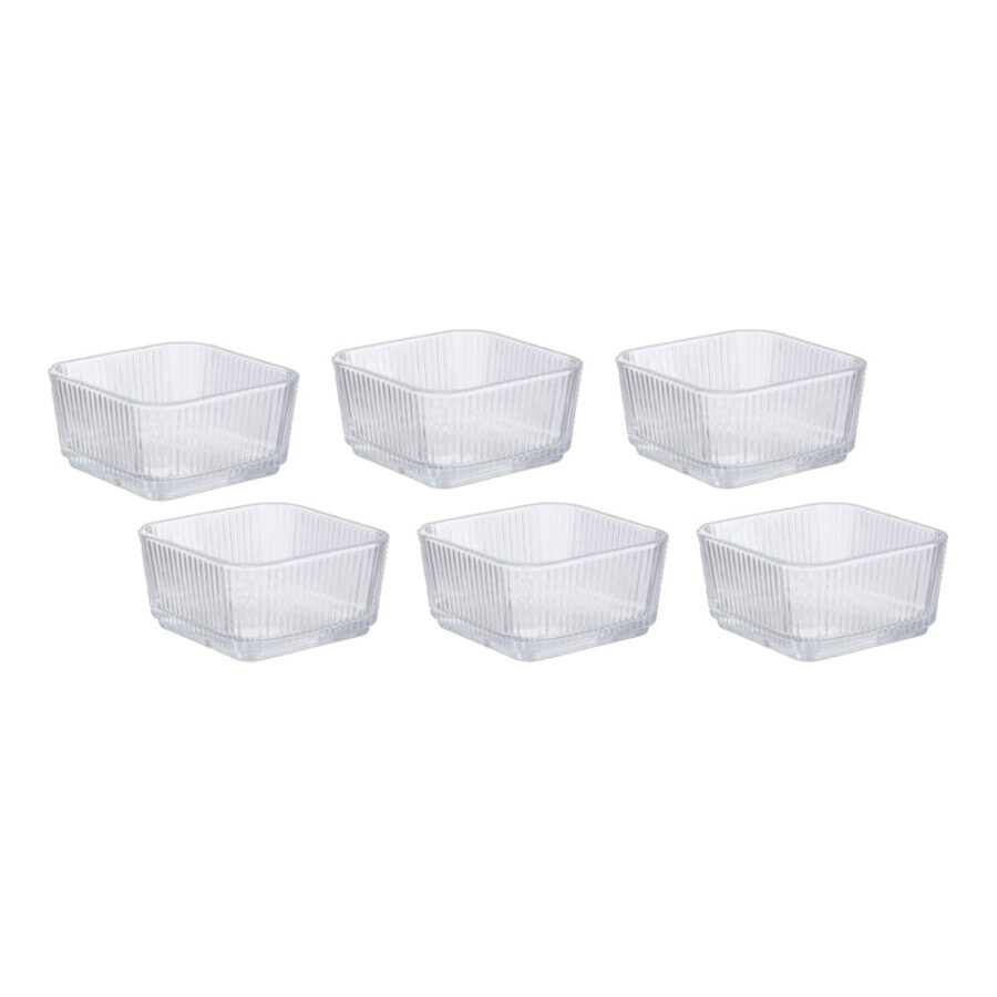 ΣΕΤ 6 ΓΥΑΛΙΝΑ ΜΠΟΛ 260ml 9,8x9,8x5εκ. ANKOR