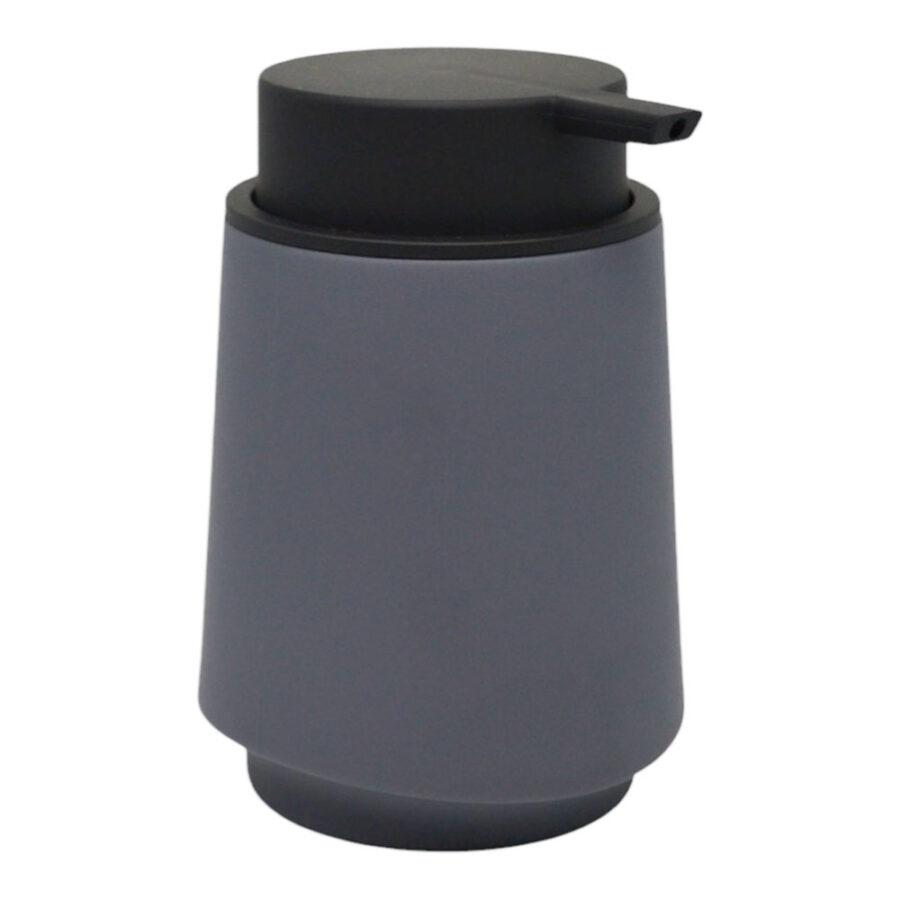 DISPENSER ΠΛΑΣΤΙΚΟ ABS ΓΚΡΙ ΜΑΤ 270ml 8,6x8,6x12,8εκ. ANKOR