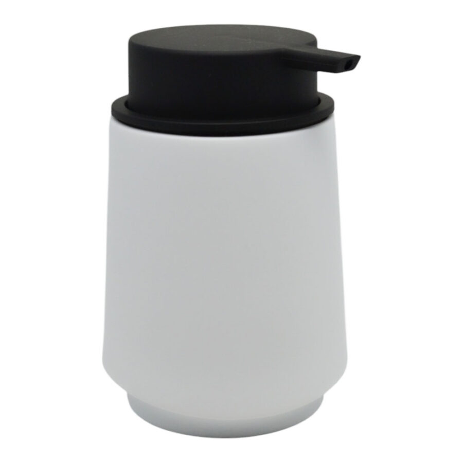 DISPENSER ΠΛΑΣΤΙΚΟ ABS ΑΣΠΡΟ ΜΑΤ 270ml 8,6x8,6x12,8εκ. ANKOR